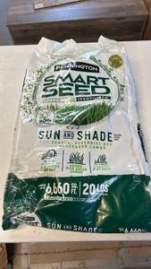 lot 8054 image: Pennington Smart Seed Sun and Shade Grass Seed  Fertilizer 20 lbs