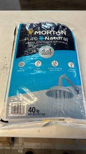lot 8073 image: Morton Pure and Natural Water Softener Crystals 40 lb.