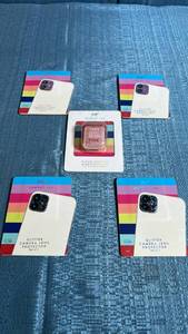 lot 8167 image: Dabney Lee Glitter Camera Lens Protector Set iPhone 11XR and AirPods Case Bundle