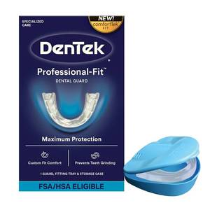 lot 2660 image: DenTek Professional-Fit Dental Guard, Teeth Grinding Mouth Guard, 1 Count