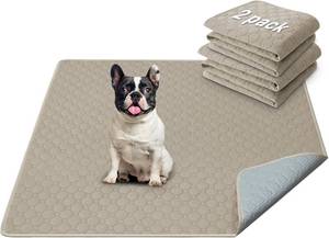 lot 2694 image: H.VERSAILTEX Premium Washable Pee Pads for Dogs 1 Pack 36x36 Beige