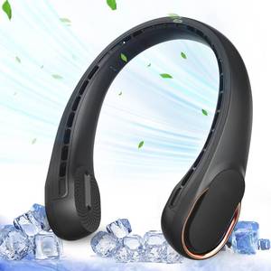 lot 2775 image: ASNUG Neck Fan, 360  Hands-Free Wearable, 4000mAh Rechargeable, 3 Speeds