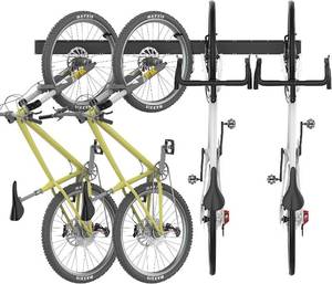 lot 2783 image: Ultrawall Swivel Bike Storage Rack, Adjustable Wall Mounted Vertical Hanger