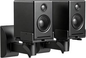 lot 2788 image: Suptek Side Clamping Bookshelf Speaker Wall Mount Bracket 55lb SPM201SE