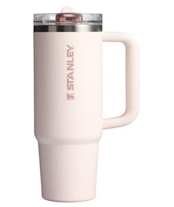 lot 2823 image: STANLEY Quencher ProTour Flipstraw Tumbler 30 oz Rose Quartz  Paint Chip 