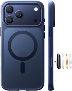 lot 2875 image: TORRAS iPhone 17 Pro Magnetic Shockproof Case with MagSafe Deep Blue