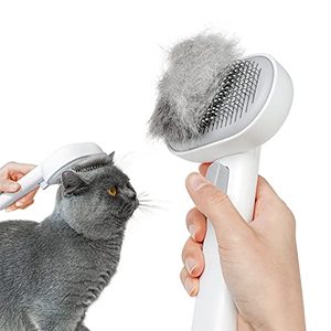 lot 2910 image: Aumuca Cat Brush for Shedding - Grooming Brush for LongShort Haired Cats