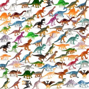 lot 2926 image: Dinosaur Figures 78 Pack, Kids Dino Toys, Dino Party Favors, Party Supplies