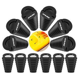 lot 2956 image: Small Kayak Scupper Plugs Kits,Fits 0.85-1.4 Inch Drain Holes,12 Pack