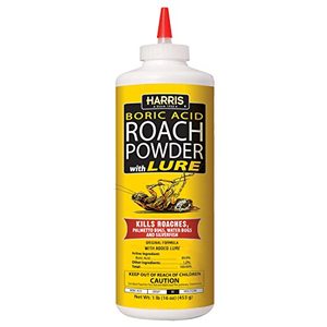 lot 2963 image: HARRIS Boric Acid Roach & Silverfish Killer Powder wLure (16 oz)