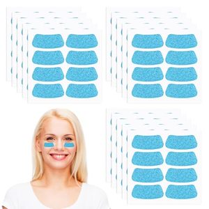 lot 2966 image: Cholemy 120 Pairs Eye Black Stickers,Glitter,Light Blue