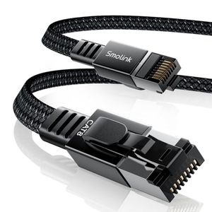 lot 2985 image: Smolink Cat 8 Ethernet Cable, 50ft 40Gbps 2000MHz RJ45 LAN Cable