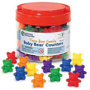 lot 3002 image: Learning Resources Baby Bear Counters - 102 Pieces, Ages 3