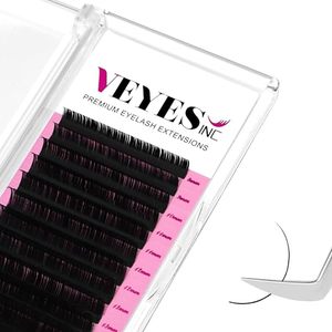 lot 3021 image: VEYES INC Classic Volume Lash Extensions 0.03-0.20 JCD Curl, Mixed Length