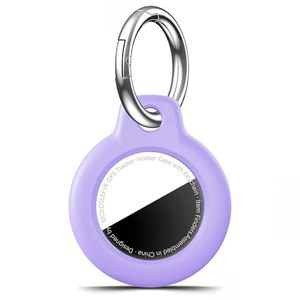 lot 3031 image: MOLOSLEEVE AirTag Case 2nd1st Gen, Shockproof Anti-Scratch Cover, Purple