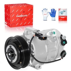 lot 3058 image: PHOBOOS AC Compressor with Clutch for Hyundai Tucson 2.0L 2016-2017 DVE16