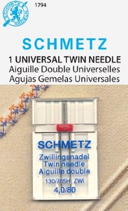 lot 3083 image: Schmetz Universal Needle Twin Size 804.0