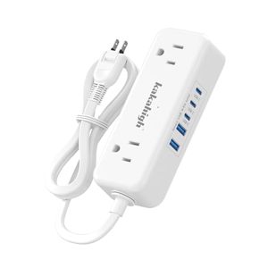 lot 3091 image: US to Japan Adapter, 2 Prong Extension Cord 3 FT with Flat Plug, 15A