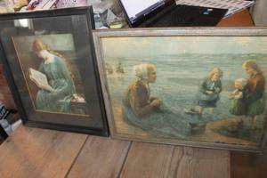 lot 3540 image: Various Sized Vintage Pictures
