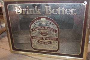 lot 3542 image: 14 x 16 Chivas Regal Whisky Picture