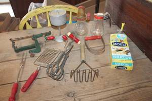 lot 3561 image: Vintage Kitchen Utensils and More
