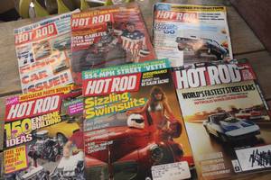 lot 3572 image: Vintage Hot Rod Magazines