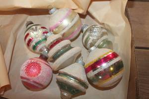 Vintage Shiny Brite Ornaments