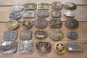 30 Belt Buckles