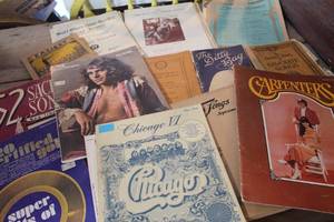 lot 3640 image: Vintage Sheet Music and Music Books