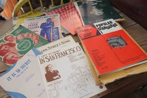 lot 3680 image: Vintage Sheet Music