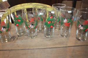lot 3693 image: Vintage Big Boy Christmas Glasses