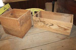 lot 3699 image: Misc. Sized Wood Boxes