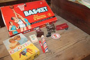 lot 3757 image: Vintage Basketball, Cootie Games & More