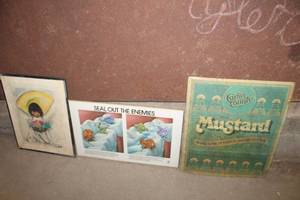 lot 3769 image: Various Sized Home Dcor Pictures