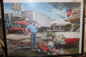 lot 3772 image: 23x29 Coca-Cola Picture Puzzle