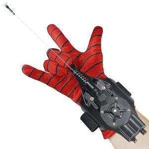 lot 40217 image: SUIZU Web Shooters, Spider Silk Launcher for Kids - USB Charging, Rope Launcher - Can Grab Small Objects