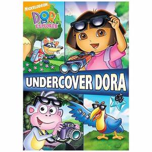 lot 40229 image: DORA THE EXPLORER-UNDERCOVER DORA (DVD)