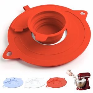 lot 40236 image: Silicone Mixer Bowl Cover Compatible for KitchenAid 4.5-5 Quart Tilt-Head Stand Mixer, Mixer Bowl Lid to Prevent Spilling of Ingredients