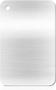 lot 40313 image: Titanium Cutting Board For Kitchen, 2025 New Upgrade 100% Pure Titanium Cutting Boards for Kitchen, LargeMediumSmall Stainless Steel Cutting Board(S(11.8  8.2in))