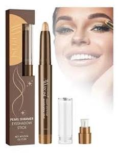 lot 40321 image: LOT OF FOUR - Packs Eyeshadow Stick, Shimmer Cream Eyeshadow Pencil Crayon, High Pigment Waterproof Long Lasting Eye Shadow Pen,