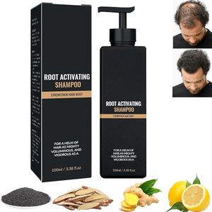lot 40324 image: 2 Pack Root Activator Shampoo, Hair Growth Root Activator Shampoo, For Anti-Hair Loss, Natural Formula for Men and Women 100ML