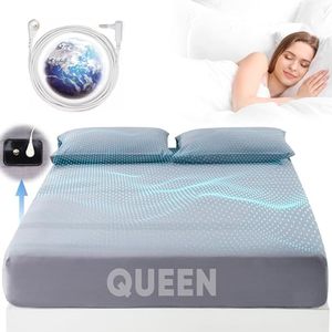 lot 40441 image: Grounding Sheets Queen Size, 95% Organic Cotton  5% Pure Silver Fiber - Retail $89.99