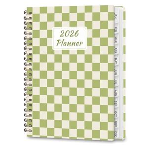 lot 40442 image: 2026 Planner, Weekly and Monthly Calendar Academic Planning Book, Jan 2026 - Dec 2026, Agenda Calendar Planner for Office Supplies and Desk Accessories - A5 (6.3 x 8.5)