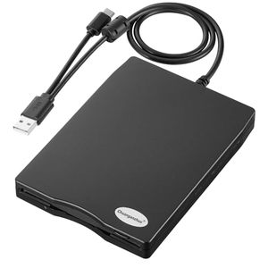 lot 40447 image: Floppy Disk Reader 3.5 inch USB Floppy Disk Drive External 3 12 Floppy disc Reader Portable Floppy Diskette Drive USB C for PC Laptop Notebook Computer with Windows 1110(Frosted Texture, 3.5 Inch)