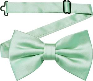 lot 40454 image: Branduce Solid Color Pre-tied Bow Tie Quality Adjustable Bowtie for Men Party Wedding
