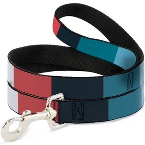 lot 40671 image: Buckle-Down Pet Leash, Dog Leash, Summer Essentials Color Block 4, 4 Feet Long 1.0 Inch Wide