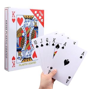 lot 40673 image: GSE Jumbo Playing Cards, Large Oversized Playing Cards, Huge Poker