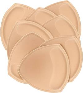 lot 40499 image: LOT OF 25 BOXES - Bra Pads Inserts 4 Pairs,Push up Bra Inserts Breast Enhancers for Sport Bra Bikini Swimsuit,Sew in Bra Cups for Dresses