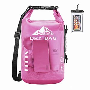 lot 48023 image: HEETA Dry Bag Waterproof Backpack 30L PHONE CASE IS NOT INCLUDED
