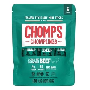 lot 48035 image: CHOMPLINGS Italian-Style Beef Sticks - 6ct0.5oz